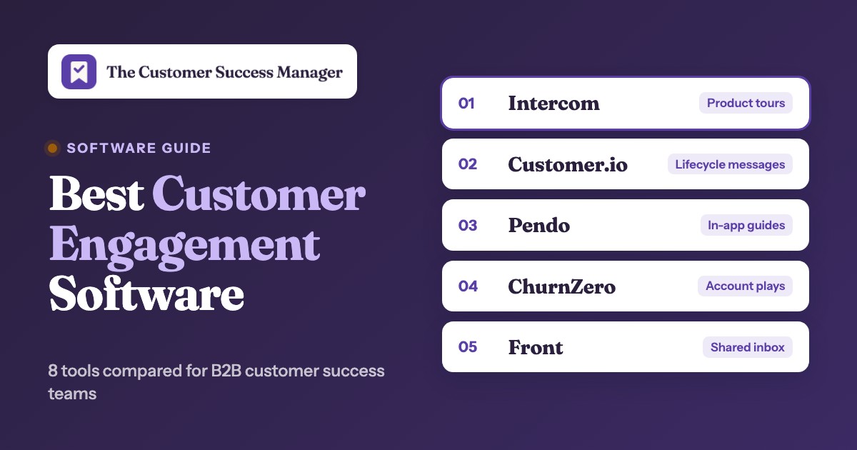Best Customer Engagement Software